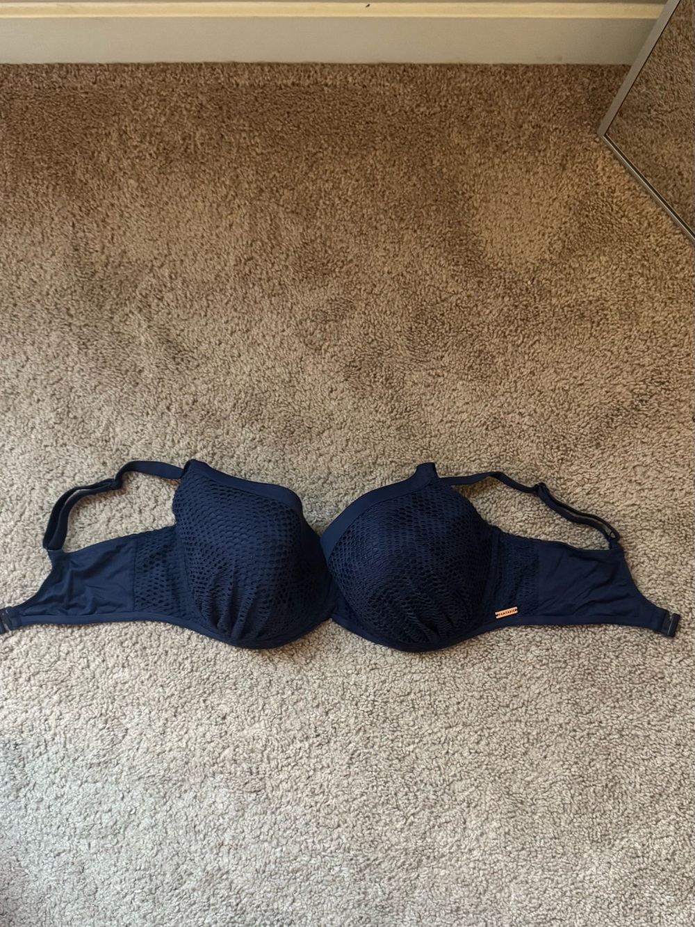 Fantasie 36FF UK / 36H US Navy Underwire Bikini Top